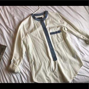 Patterson j Kincaid button blouse